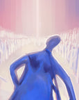 "Let Us Throw off Everything That Hinders" Hebrews 12:1-3, prophetic art print