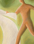 Original painting. Put on the new self, Ephesians 4, Ain Vares Art