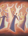 Original painting. Shout for joy to the Lord, Psalm 98, Ain Vares Art