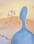 Original-Painting Take up your cross and follow Jesus Matthew 16, Ain Vares Art