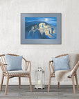 Original painting-The true light-John 1-Ain Vares Art