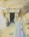 Original_Painting_Christ-is-risen_Matthew-28_Ain-Vares-Art
