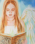Original-acrylic-painting-Messenger-of-good-news-Ain-Vares-Art