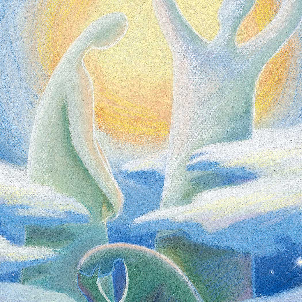 Original_Painting_Prayer_Luke-18-1_Ain-Vares-Art