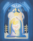 "The Lord will Lay Bare His Holy Arm" - Original Christmas Painting