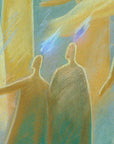 Original painting. Day of pentecost. Acts 2. Ain Vares Art