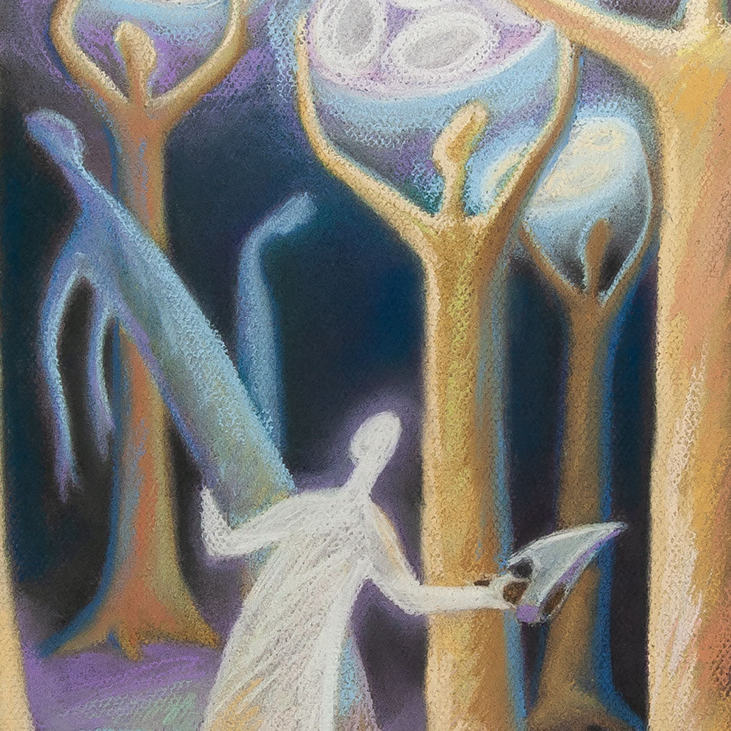 Prophetic Art Print "Produce the fruit of repentance" Matthew 3:8-10, Ain Vares Art