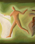 "Put on the New Self" Ephesians 4:22-24, prophetic art print, Ain Vares Art