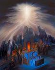 Prophetic Art Print "Are you Ready for This Moment?" Matthew 24:31, Ain Vares Art