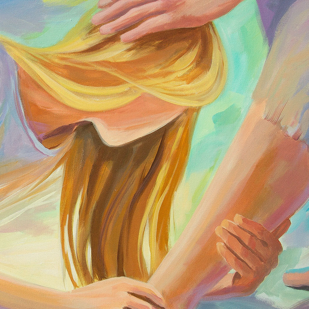 Prophetic Art Print "Repentance and Mercy" Luke 7:36-38, Ain Vares Art