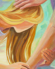 Prophetic Art Print "Repentance and Mercy" Luke 7:36-38, Ain Vares Art