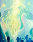 Prophetic Art Print "Shout out Your Praises with Joy!" Psalm 98:4, Ain Vares Art