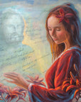 Original_Painting_Arise-my-dearest_Song-of-Songs_Ain-Vares-Art