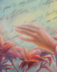 Prophetic Art Print "I have come to draw you to my heart", Songs 2:8-12, Ain Vares Art
