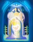 Prophetic Art Print "The Lord will Lay Bare His Holy Arm" Isaiah 52:10, Ain Vares Art