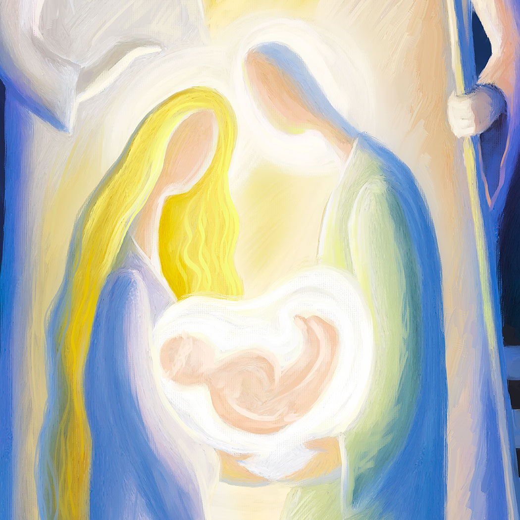 Prophetic Art Print "The Lord will Lay Bare His Holy Arm" Isaiah 52:10, Ain Vares Art