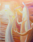 Prophetic Art Print "You Honor Me by Anointing My Head with Oil" Psalm 23:5, Ain Vares Art