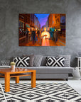 Prophetic Art Print "Your Word is a Lamp to my Feet" Psalm 119:105, Ain Vares Art