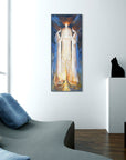 Art print - He won’t brush aside the bruised and the broken, Matthew 12:20-21, Isaiah 41:9-10 - Ain Vares Art