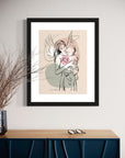 Prophetic art print "Always protected"