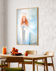 Prophetic Art Print "Bride of Christ - Dedicated to the Lord", Ain Vares Art