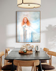 Prophetic Art Print "Bride of Christ - Dedicated to the Lord", Ain Vares Art