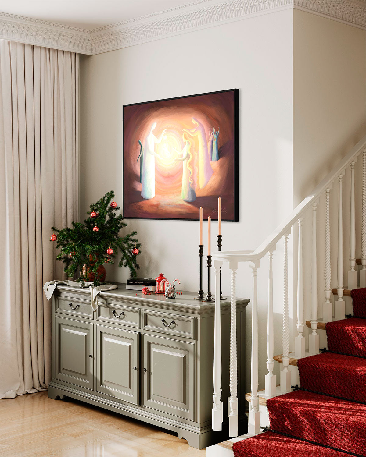 Art print - Emmanuel, Matthew 1:23 - Ain Vares Art – AinVaresArt