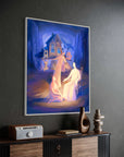 Prophetic Art Print, At the Home of Martha and Mary, Luke 10:38-42, Ain Vares Art