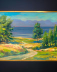 Ain Vares Original oil painting "Path to the sea". 