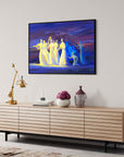 Prophetic Art Print "The Parable of the Ten Virgins" Mt 25:1-13, Ain Vares Art