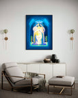 Prophetic Art Print "The Lord will Lay Bare His Holy Arm" Isaiah 52:10, Ain Vares Art