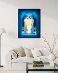 Prophetic Art Print "The Lord will Lay Bare His Holy Arm" Isaiah 52:10, Ain Vares Art