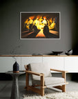 Prophetic Art Print "The Last Supper" Luke 22:19-20, Ain Vares Art