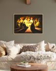 Prophetic Art Print "The Last Supper" Luke 22:19-20, Ain Vares Art