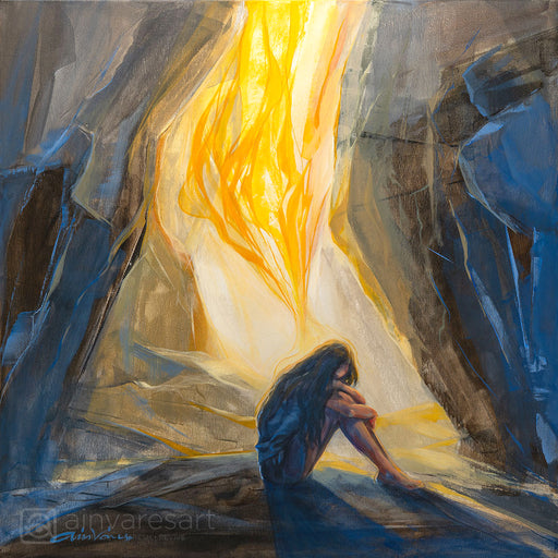 Best-Prophetic-christian-Art-print-The-Lord-is-near-the-brokenhearted-Ain-Vares-Art