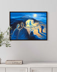 Prophetic Art Print "The True Light that Gives Light to Every Man" John 1:1-14, Ain Vares Art