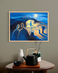 Prophetic Art Print "The True Light that Gives Light to Every Man" John 1:1-14, Ain Vares Art