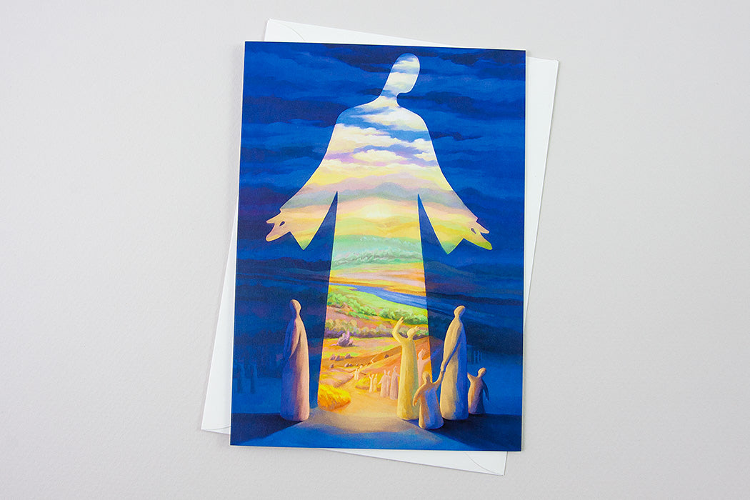 Greeting-Card - Jesus is the Way the Truth and the Life, John 14:6 - Ain Vares Art