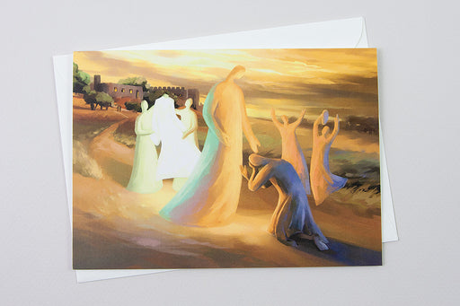 Greeting Card - Return of the Prodigal Son, Luke 15:11-31 - Ain Vares Art