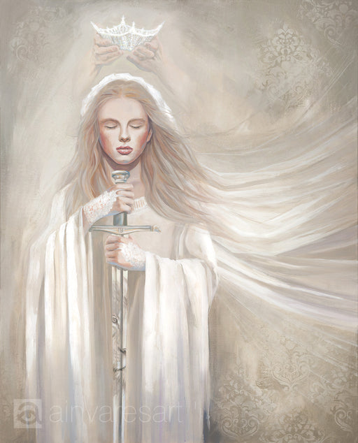 Original_Painting_Bride-of-Christ_Dedicated-to-the-Lord_Ain-Vares-Art