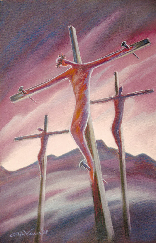 Original_Painting_The-power-of-the-cross_John-3-16_Ain-Vares-Art