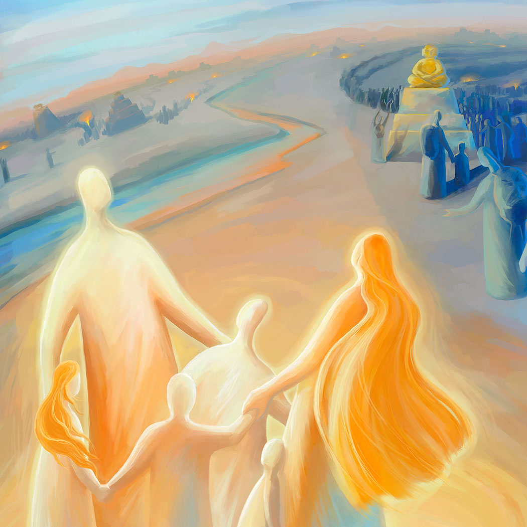 Art print - But as for me and my household, we will serve the Lord, Joshua 24:15  - Ain Vares Art